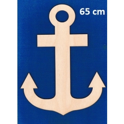 Kotwica 65cm DUŻA , dekory, ozdoby  żegraskie